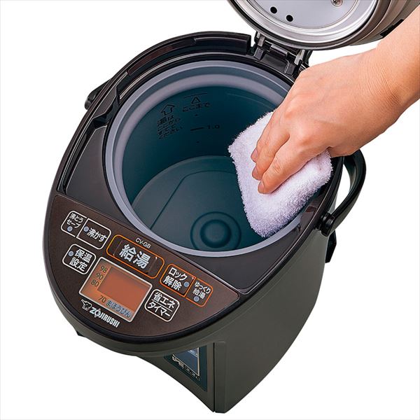 象印 電気ポット 2.2L CV-GB22-TA ブラウン 7137699│アイリスオーヤマ
