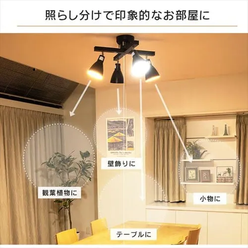 4���V�[�����O���C�g �N���X�^�C�v PCL-CW401-W �z���C�g _10