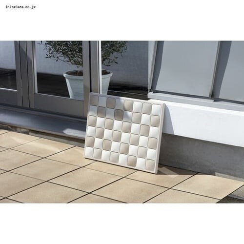 Karari 珪藻土 フィットタイルマット M HO1916 グレー _5