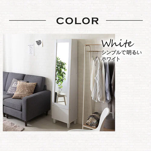 収納付きドレッサー 98925 ブラウン_15