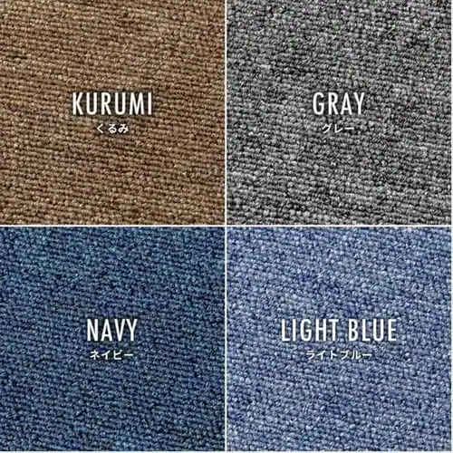 【20枚セット】タイルカーペット 難燃 40×40cm TKP-NN40 ブラウン_16