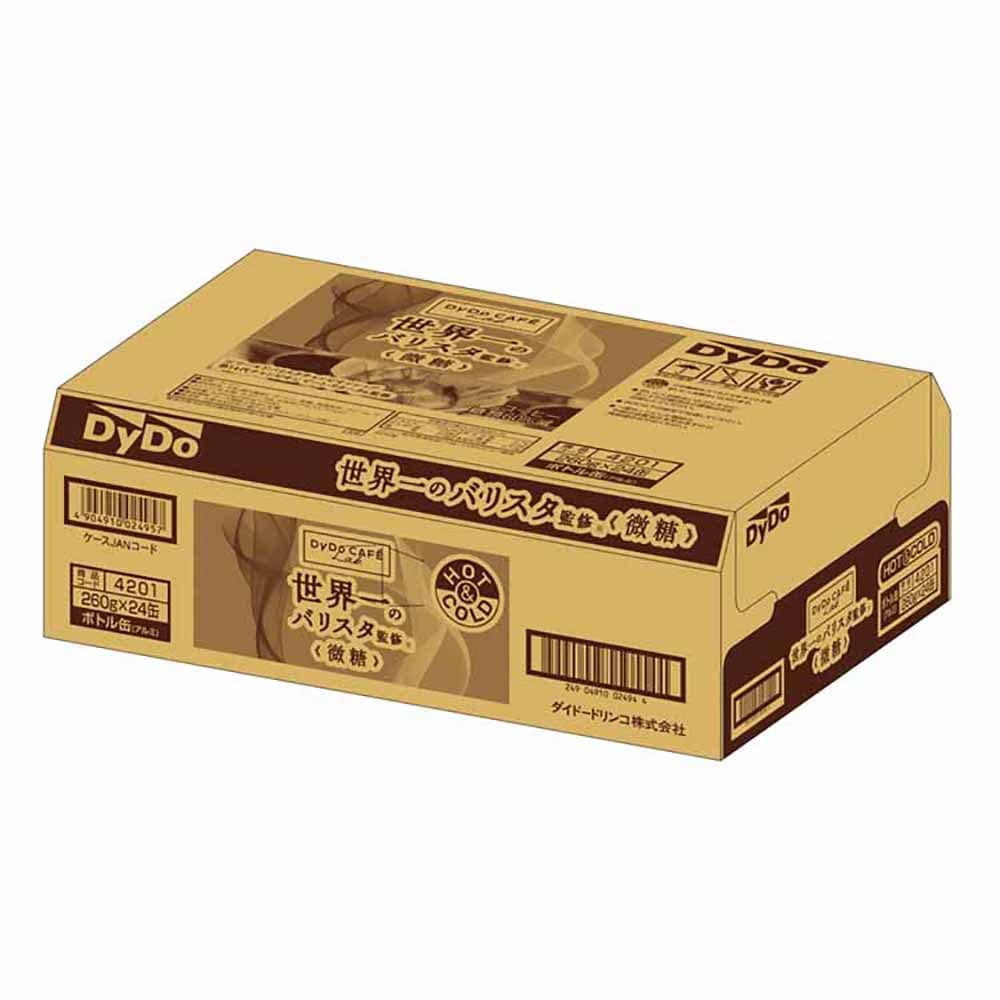 48本】Dydo ダイドーブレンド 世界一のバリスタ監修 微糖 260g 7148532