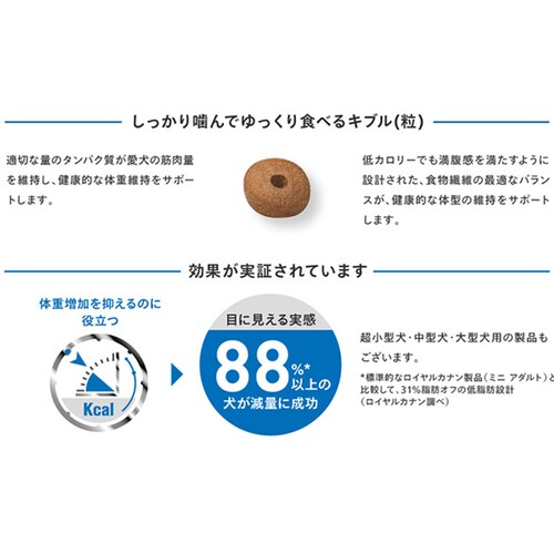 ロイヤルカナン 犬用 ミニ ライトウェイトケア 800g CCN(ケア ニュートリション)rcdb57_5