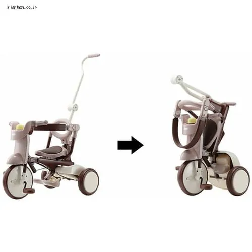 M&M iimo TRICYCLE #02 イーモトライシクルナンバー02 折りたたみ式三輪車 エタニティレッド_2