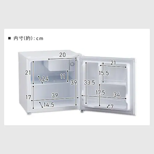 �①�� 46L ���^ �Z�J���h�①�� 1�h�A ��47cm PRC-B051D-B �u���b�N_14