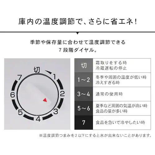 【訳あり】冷蔵庫 46L 小型 セカンド冷蔵庫 1ドア 幅47cm PRC-B051D-M ダークウッド_10