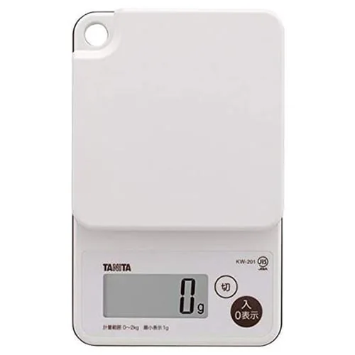 TANITA デジタルクッキングスケール KW-201-WH 全2色_2