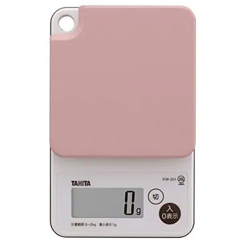 TANITA デジタルクッキングスケール KW-201-WH 全2色_3