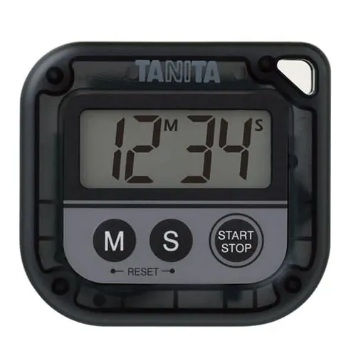 TANITA �f�W�^���^�C�}�[ �ې􂢃^�C�}�[100���v �^�j�^ TD-376N-BK �u���b�N_3