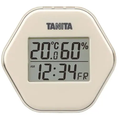 TANITA 温湿度計 デジタル TT-573-IV アイボリー _2