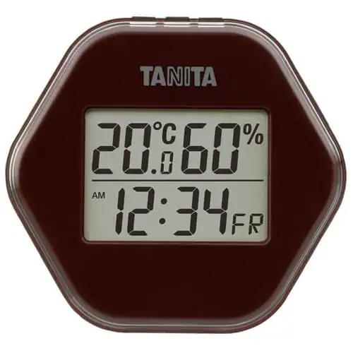 TANITA 温湿度計 デジタル TT-573-IV アイボリー _3