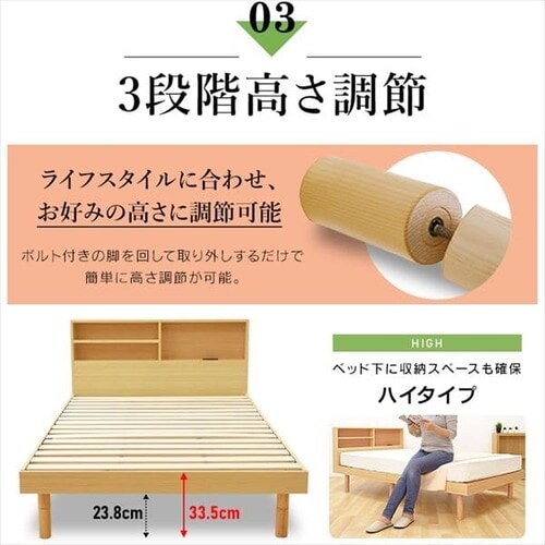 �y�}�b�g���X�Z�b�g�z �x�b�h �Z�~�_�u�� ���̂� �I�t�� �R���Z���g ����3�i�K �i�`������+�{���l���R�C���}�b�g���X ��_9