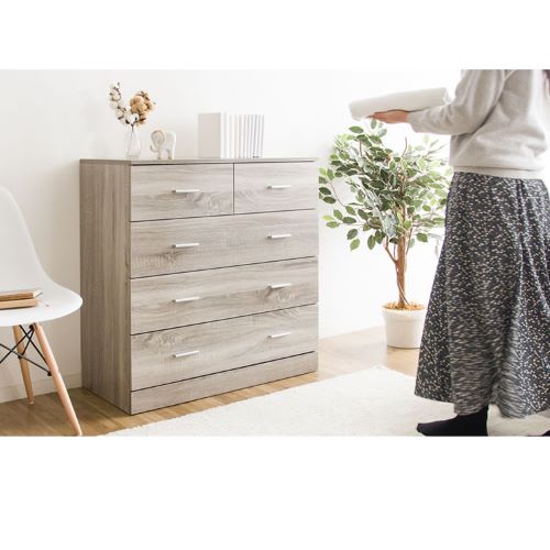 チェスト 木製 4段 WCS-9090 オーク 7159383 │アイリスオーヤマ公式