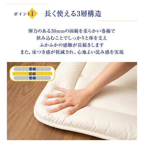 洗えるゴロ寝座布団 410379 全6色【プラザセレクト】_5