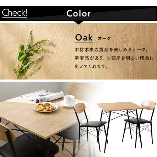 ☆アイリスオーヤマ IRIS OHYAMA STDSET-3 スチールダイニング3点セット テーブル&チェア2点◆シンプルでスタイリッシュ スチールダイニングテーブルセット 4人用 4点セット STDSET-4 全2色