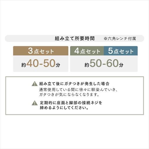 �X�`�[���_�C�j���O�Z�b�g 4�l�p 5�_�Z�b�g STDSET-5 ��׳�_18