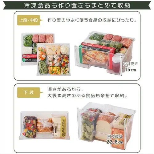 �①�� 130L ���g�� ���^ ��l��炵 2�h�A ��48cm PRR-142D-W �z���C�g+���ی�}�b�g_6