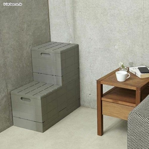 ��J�}�e���A���i���j �O���b�h�R���e�i�[ �L���[�u SKCUBE �O���[_3