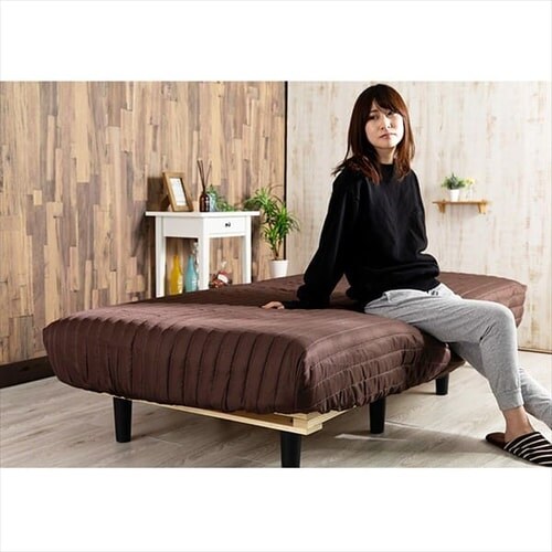 脚付きマットレスカバー ダブル AATMC-D グレー_11