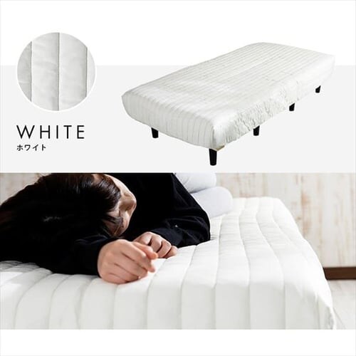 脚付きマットレスカバー ダブル AATMC-D グレー_18