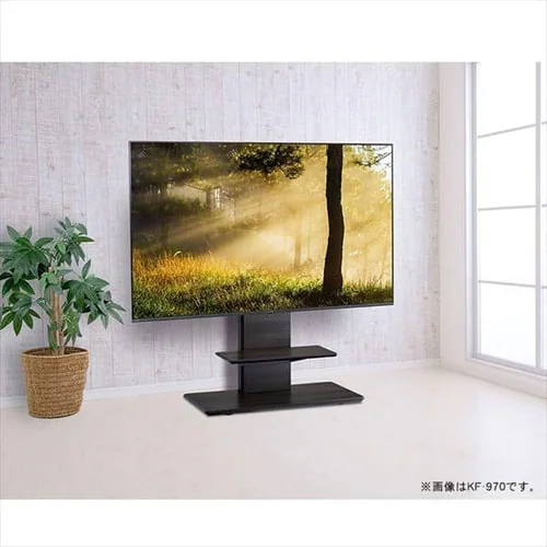 TIMEZ テレビスタンド グレー木目 KF-930_5