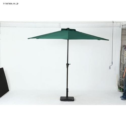 半円パラソル 85191 アイボリー _4