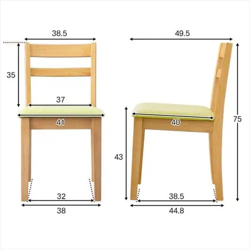 ダイニングテーブルセット 4人用 4点セット DTCS-4 全4色【プラザセレクト】_17