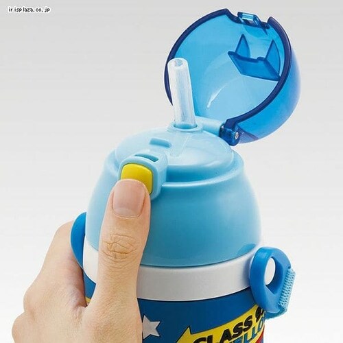 スケーター 3Dワンプッシュストローボトル380ml プラレール SSPV4 _3