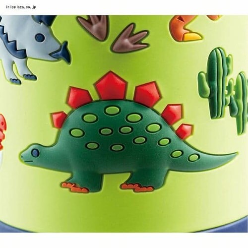 スケーター 3Dロック付ワンプッシュダイレクトボトル480ml ディノサウルス SDPV5 _2