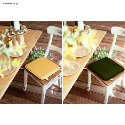 �ᔽ���`�F�A�p�b�h�p�^ 35�~35cm �u���E��_2