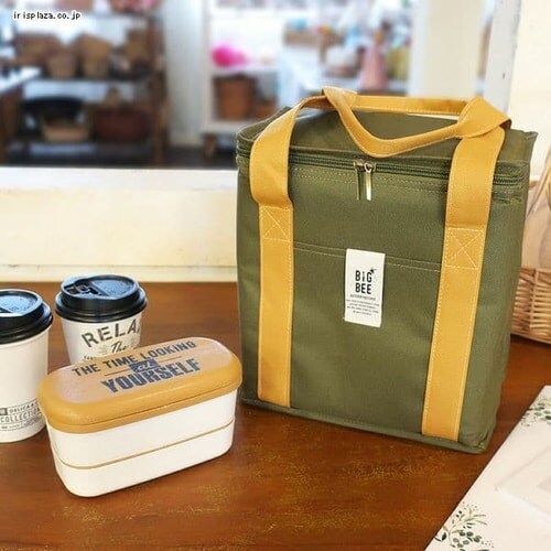 Bigbee BOX型 ランチバッグ オリーブグリーン 7168439 │アイリス