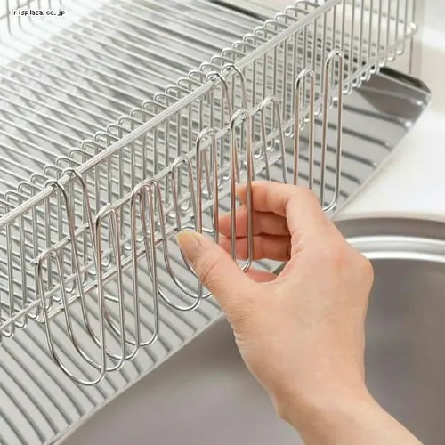 水切りラック用 グラスフック シルバー 40133 _2
