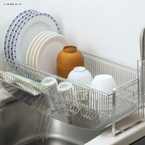 水切りラック用 グラスフック シルバー 40133 _3