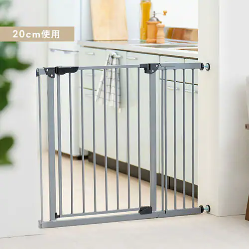 スチールゲート専用拡張パネル 30cm 88-1216 ネイビーブルー_5