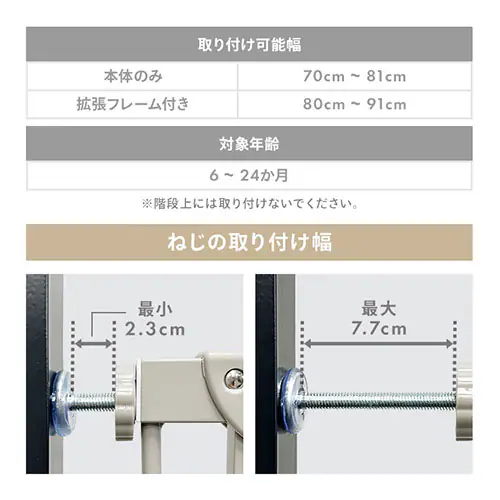 スチールゲート専用拡張パネル 30cm 88-1216 ネイビーブルー_14
