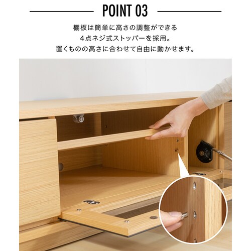 �e���r�� �O�ʃK���X�^�C�v T-KYTV150 �z���C�g_10