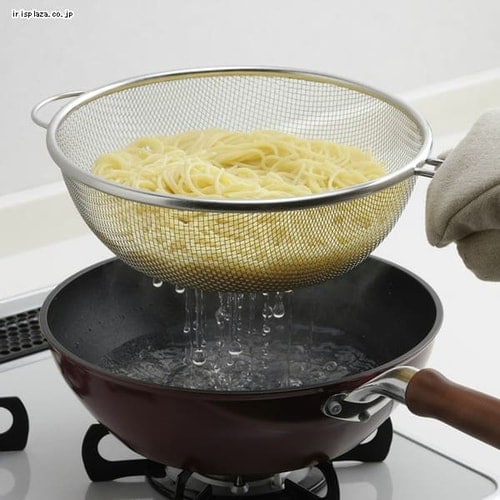ゆであげに便利でごザル 深型24cm 41580 7171947│アイリスオーヤマ
