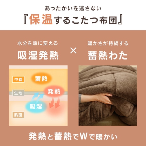 こたつ テーブル カジュアルこたつ＋こたつ掛け布団セット こたつ木目