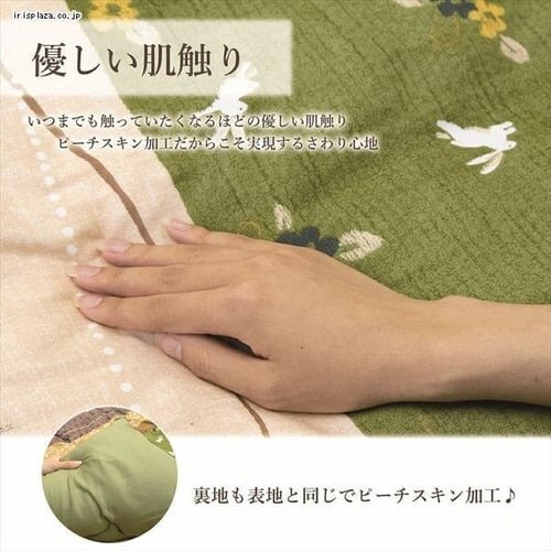 こたつ掛け布団 205×245 グリーン 【代引き不可】_4