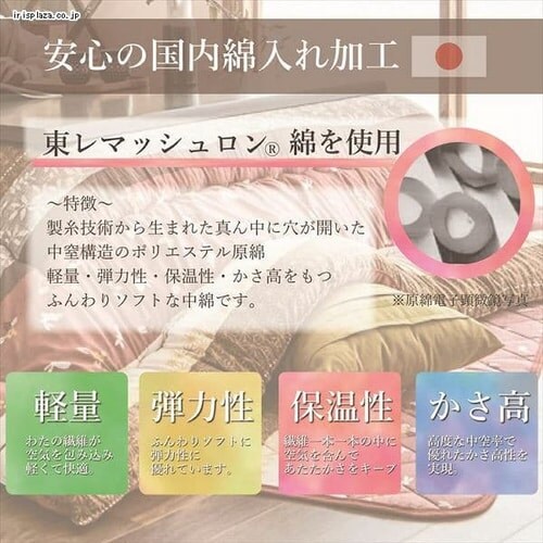 こたつ掛け布団 205×285 グリーン 【代引き不可】_5