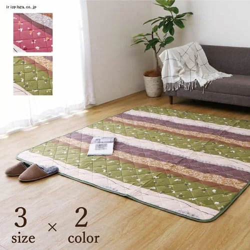 こたつ敷き布団 190×190 グリーン 【代引き不可】_3