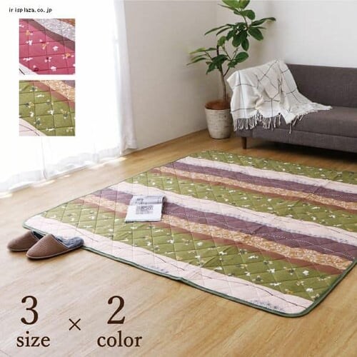 こたつ敷き布団 195×260 グリーン 【代引き不可】_3