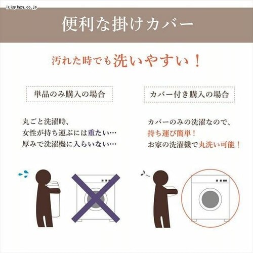 こたつカバー 195×245 レッド 【代引き不可】_5