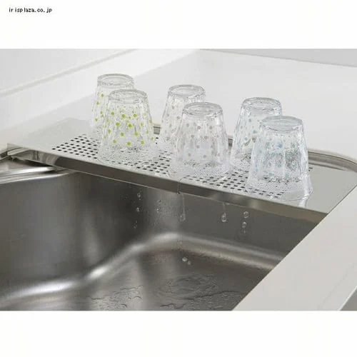 下村企販 ステンレス 伸縮シンク便利台 シルバー 42273 _4