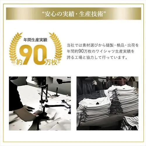 ビジネスシャツ長袖 TCデザイン5枚セット BDTC5-M Mサイズ【プラザセレクト】_6