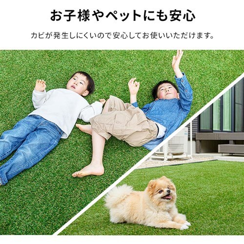 3点セット】人工芝 2m×10m 芝丈30mm IP-30210 【U字釘144本付き