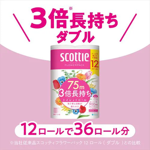 �y12���[���z�g�C���b�g�y�[�p�[ �_�u�� 3�{�� �X�R�b�e�B_2