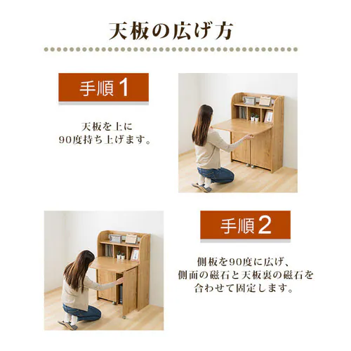 ライティングデスク WDSK-79 全2色【プラザセレクト】_5