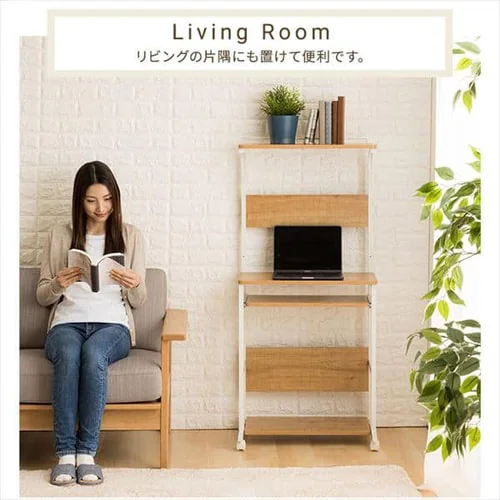 パソコンデスク PDSK-60 ナチュラル(NA) _10