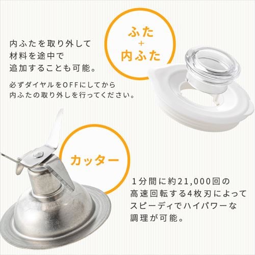 ミキサー 600ml 氷対応 PFJM-600-R レッド 7178047 │アイリスオーヤマ